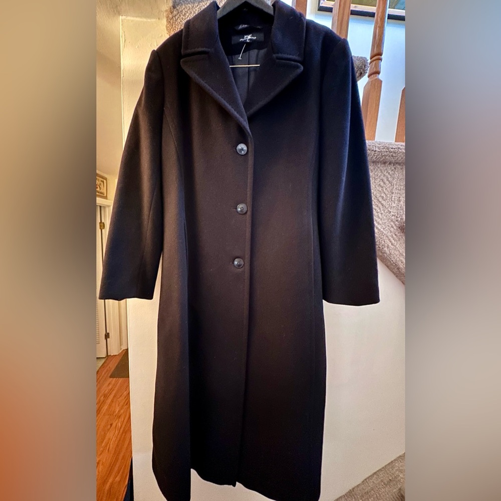 L L Collenzioni Italia 100% Cashmere coat NEW 12